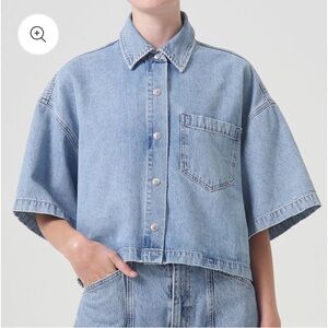 Agolde Rona box shirt